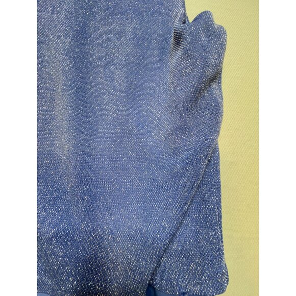 Arianna By Rachel Kaye 2-pc Sparkle Top & Satin Skirt Formal Gown Size 10 Blue - Picture 5 of 12